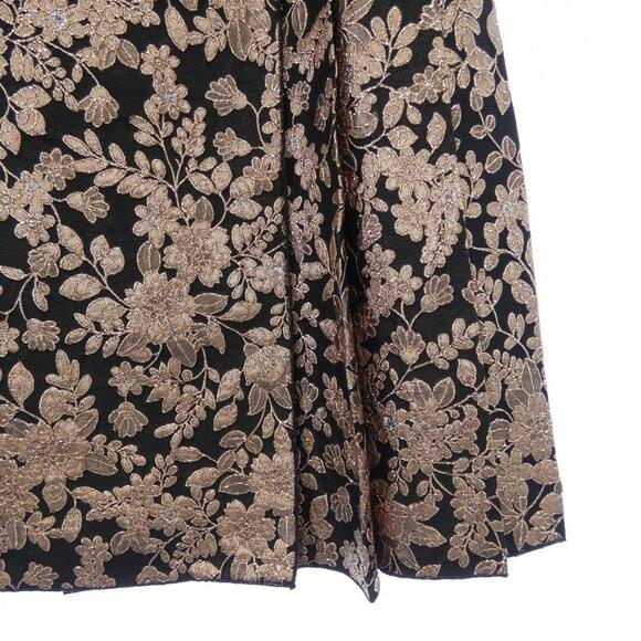 NWT Dolce & Gabbana Metallic Gold Black Pleated Jacquard Mini Skirt IT 38 US XS - Picture 7 of 11